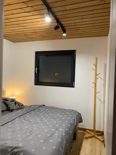 Tiny House Krkonoseにあるベッド