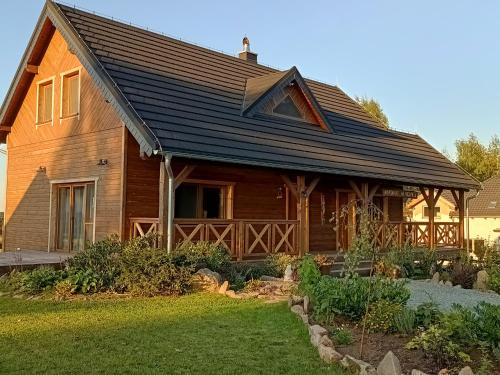 Κήπος έξω από το Apartament Na Rozdrożu