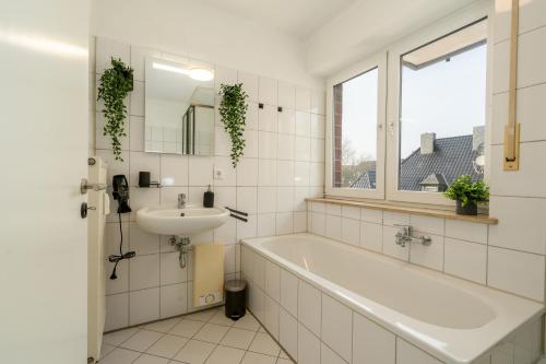 Koupelna v ubytování Sali Homes - Turmhaus am Wilhelmsplatz