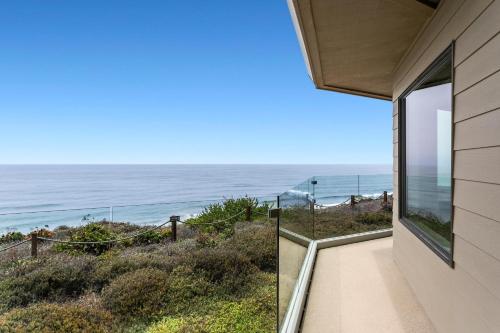 a view of the ocean from a house at Relax & Renew - SONG8 in Solana Beach