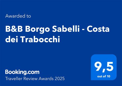 a screenshot of the bbc bago salsa salsalli cost calculator at B&B Borgo Sabelli - Costa dei Trabocchi in Casalbordino
