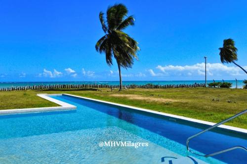 Πισίνα στο ή κοντά στο MHV Milagres - Casa Mar, Refugio a beira mar na Paradisíaca praia da enseada do toque