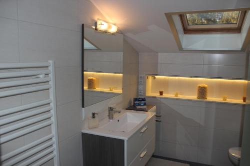 Ванная комната в Panoramablick Osttirol