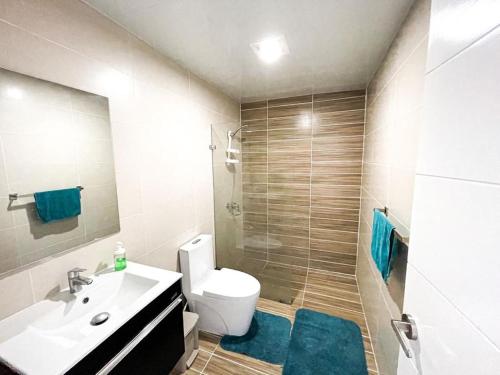 Koupelna v ubytování Acogedor Apartamento con Vista al mar