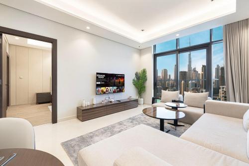 New 1BR APT Business Bay w Burj View
