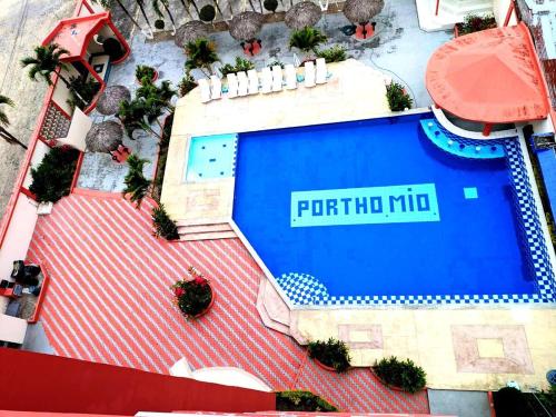 Πισίνα στο ή κοντά στο Puerto Sebastian Piscina y Playa