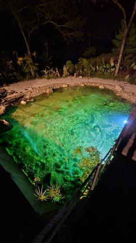 Balinesa Ecolodgeの敷地内または近くにあるプール