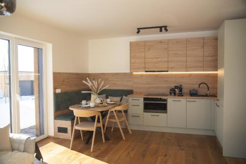 Køkken eller tekøkken på Apartmán Sova