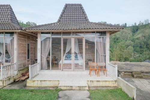 Budova, kde se bed and breakfast nachází