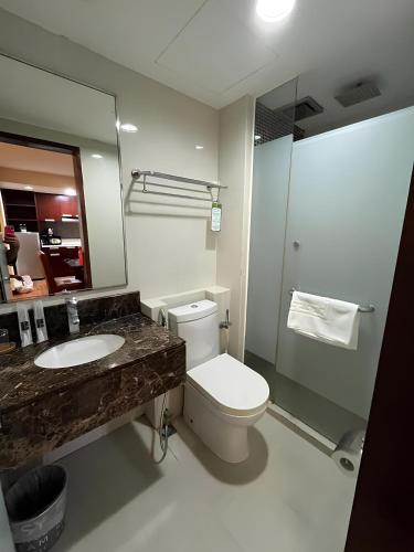 Koupelna v ubytování Suites SCSP Residence