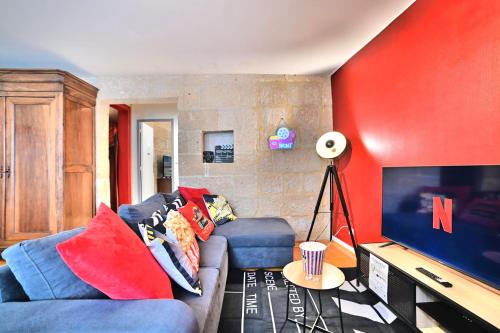 Olympia - Terrasse, Parking gratuit, Thème Cinéma, Coeur de ville, Rez de chaussée, Fibre, Tv 4K