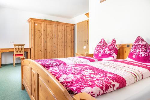 Cama o camas de una habitación en Obersteffengut