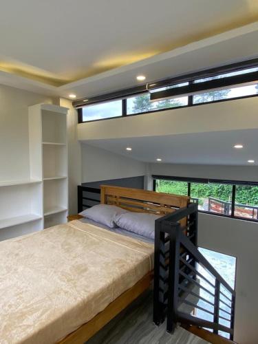 Katil atau katil-katil dalam bilik di Mountain Sunctuary-M1 Mezzanine