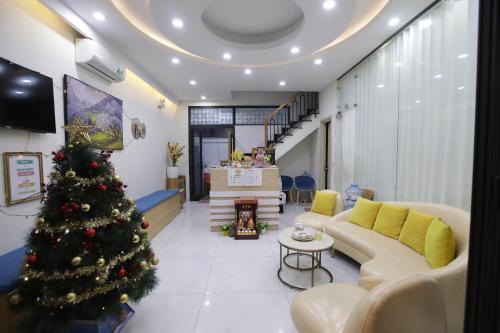 Гостиная зона в Teddy 108 Homestay & Cafe - 3 stars - Grand World Phu Quoc
