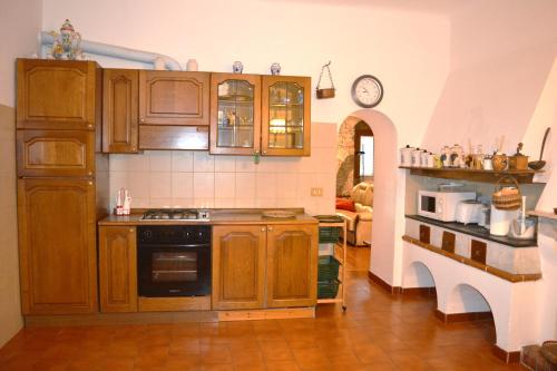 Dapur atau dapur kecil di Casa Lia