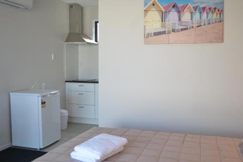 Kuchyň nebo kuchyňský kout v ubytování 319 Addington Motel