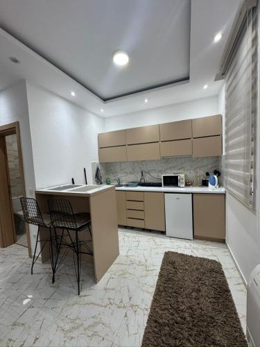 Kuchyň nebo kuchyňský kout v ubytování Apartmani Bar Zeleni Pojas