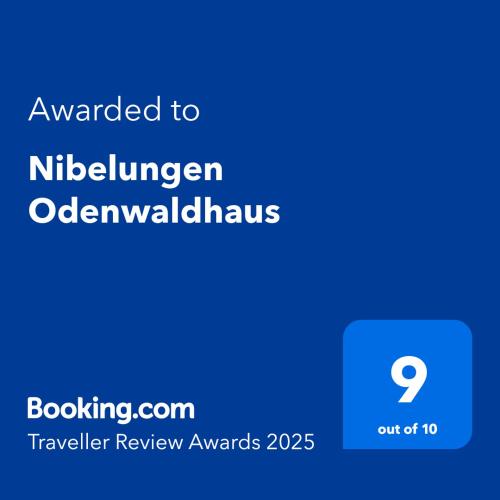 a screenshot of a cell phone with the text wanted to niblivenlearlear at Nibelungen Odenwaldhaus in Mossautal