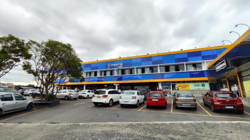 O edifício em que a hospedagem domiciliar se localiza