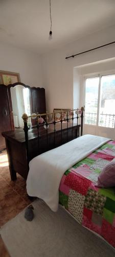 Postel nebo postele na pokoji v ubytování Cortijo Baul