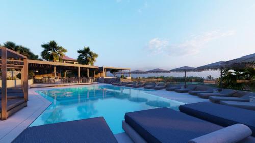 Bazén v ubytování Casa Elounda - Adults only Hotel "by Checkin" nebo v jeho okolí