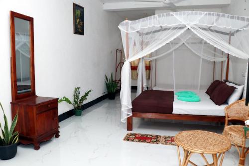 Ruang duduk di Tamasha Mango House