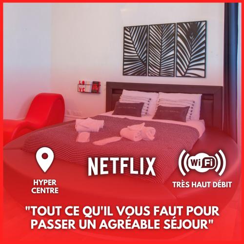 L'Hyper Centre - Netflix & Wifi - Literie Haut de Gamme - check-in 24H24 - GoodMarning