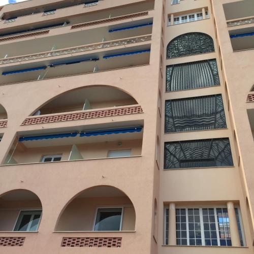 an external view of the building at Amazing View Port Golfe-Juan and Garage in Golfe-Juan