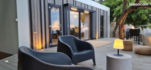 Bungalow Mobile Home de Luxe Vue Mer Saint-Raphaël 4 personnes