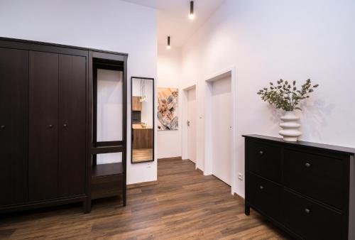 Кухня или мини-кухня в Apartmány Ružomberok
