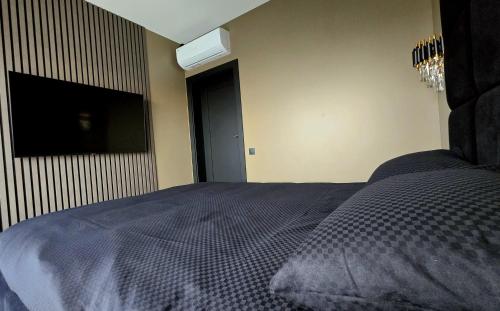 Postel nebo postele na pokoji v ubytování Karališkių SPA Self check in appartment with Jacuzzi