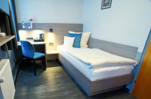 Кровать или кровати в номере Hotel-Restaurant Fück