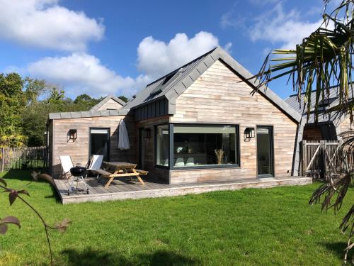 La cabine du bout du monde avec Mezzanine , votre maison de vacances de haut standing