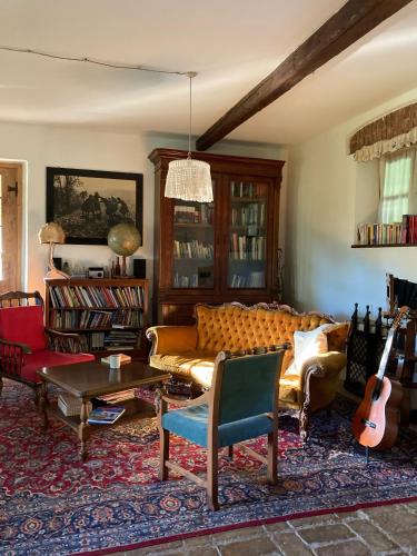 Posezení v ubytování Casa del Grivò - Alloggio Sole