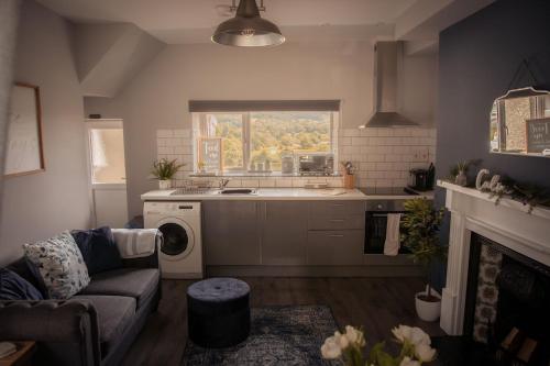 Køkken eller tekøkken på Church St Cottage