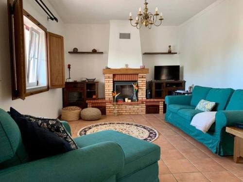 Χώρος καθιστικού στο Quinta Kaleidoscope Villa