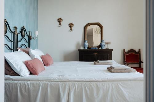 Cama o camas de una habitación en Casa Agello B&B