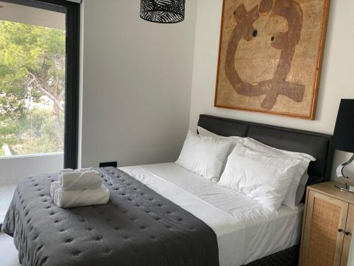 Una cama o camas en una habitación de Elenka Seaview