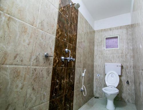Koupelna v ubytování Hotel Akashdeep
