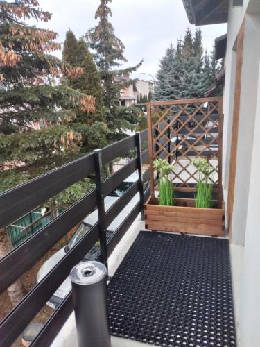 Balkón nebo terasa v ubytování Ohouse aparts