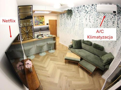 Nenufar Cracow Garden Kraków Parter Free Darmowy Parking Ogród Netflix Klimatyzacja