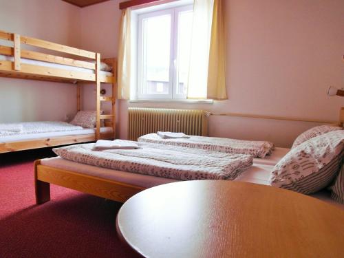 Cama o camas de una habitación en Hotel Rohanov