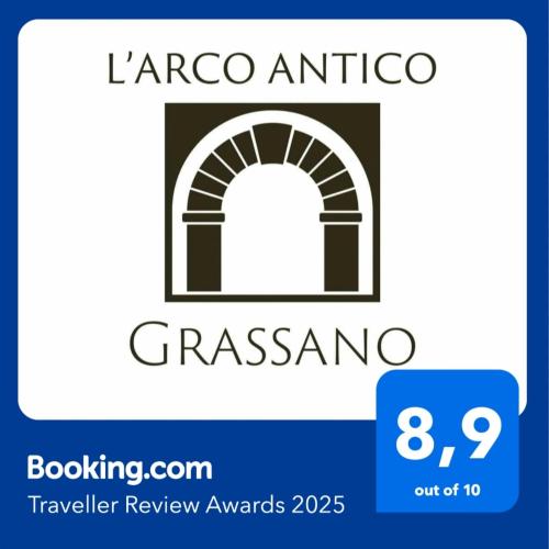 a logo for the campus of laoco antico at Arco Antico in Grassano