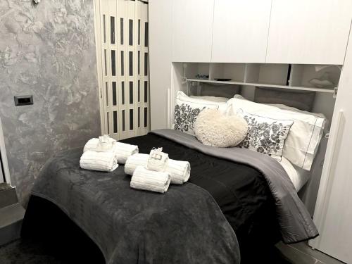 Postel nebo postele na pokoji v ubytování Nest In Florence 27