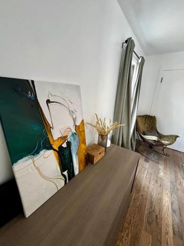 Posezení v ubytování Newly Renovated Pad Near DT BZN