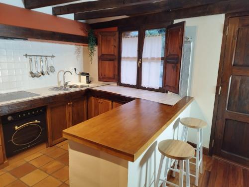 Dapur atau dapur kecil di El mirador de Redo