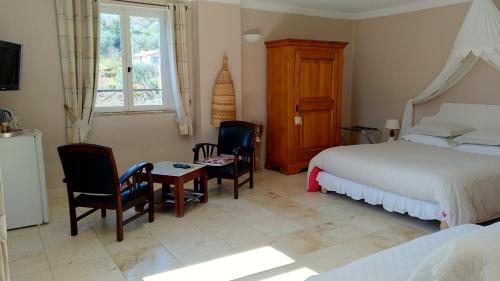 Cama o camas de una habitación en L'Escale Provençale