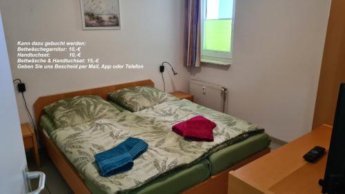 Katil atau katil-katil dalam bilik di Ostseepanorama Heiligenhafen