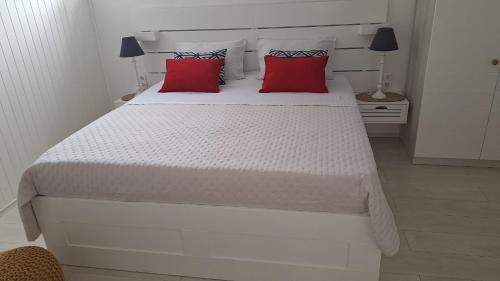 Ένα ή περισσότερα κρεβάτια σε δωμάτιο στο Apartments Teo 1