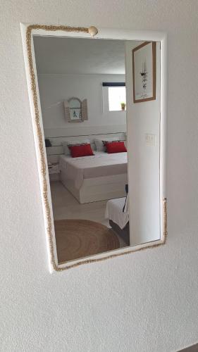 Ένα ή περισσότερα κρεβάτια σε δωμάτιο στο Apartments Teo 1